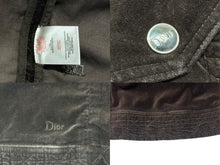 画像をギャラリービューアに読み込む, Christian Dior クリスチャンディオール スカート ブラウン カナージュ キルティング ベロア 12A 美品 中古 4b002536