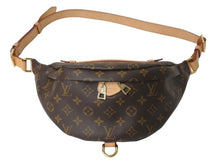 画像をギャラリービューアに読み込む, 極美品 LOUIS VUITTON ルイヴィトン バムバッグ ボディバッグ ウエストバッグ M43644 モノグラム ブラウン ゴールド金具 中古 4b002540