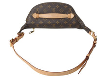 画像をギャラリービューアに読み込む, 極美品 LOUIS VUITTON ルイヴィトン バムバッグ ボディバッグ ウエストバッグ M43644 モノグラム ブラウン ゴールド金具 中古 4b002540