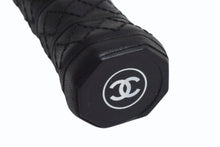 Load image into Gallery viewer, 極美品 CHANEL シャネル スポーツライン テニスラケット ココマーク プラスチック シルバー ブラック スポーツ 中古 4b002542
