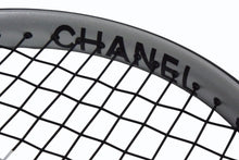 Load image into Gallery viewer, 極美品 CHANEL シャネル スポーツライン テニスラケット ココマーク プラスチック シルバー ブラック スポーツ 中古 4b002542