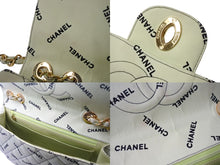 Load image into Gallery viewer, CHANEL シャネル デカマトラッセ30 Sフラップ Wチェーンショルダーバッグ ココマーク キャンバス レザー ゴールド金具 美品 中古 4b002544