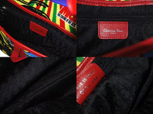 画像をギャラリービューアに読み込む, 極美品 CHRISTIAN DIOR クリスチャンディオール ガリアーノ期 サドルバッグ ラスタ ボブマーリー ショルダーバッグ マルチカラー 中古 4b002553