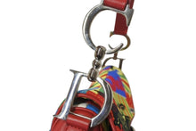 画像をギャラリービューアに読み込む, 極美品 CHRISTIAN DIOR クリスチャンディオール ガリアーノ期 サドルバッグ ラスタ ボブマーリー ショルダーバッグ マルチカラー 中古 4b002553