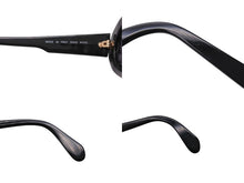 画像をギャラリービューアに読み込む, CHANEL シャネル サングラス アイウェア 05256 94305 イタリア製 プラスチック ラインストーン ブラック 美品 中古 4b002555