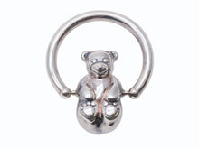 画像をギャラリービューアに読み込む, Tiffany&amp;Co ティファニー ベビー ベア ラトル ブレスレット アクセサリー ガラガラ YO400 シルバー925 42.3g 美品 中古 4b002557