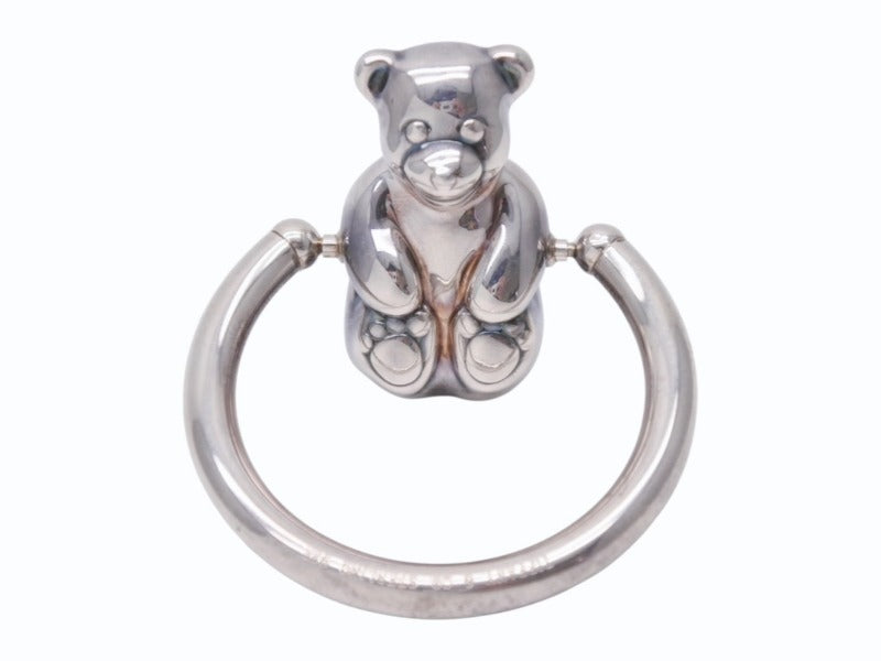 Tiffany&CTiffany &amp; Co. Baby Bear Rattle Bracelet Accessory, YO400, Sterling Silver 925, 42.3g, Excellent Condition, Used, 4b002557