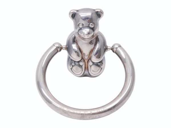 Tiffany&Co ティファニー ベビー ベア ラトル ブレスレット アクセサリー ガラガラ YO400 シルバー925 42.3g 美品 中古 4b002557