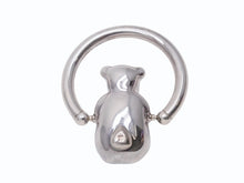 Load the image into the gallery viewer. Tiffany&amp;CTiffany &amp; Co. Baby Bear Rattle Bracelet Accessory, YO400, Sterling Silver 925, 42.3g, Excellent Condition, Used, 4b002557