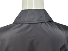 画像をギャラリービューアに読み込む, 極美品 MIUMIU ミュウミュウ ジャケット フルジップ ドロスト ブラック ナイロン サイズ38 ゴールド金具 中古 4b002566