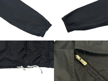 画像をギャラリービューアに読み込む, 極美品 MIUMIU ミュウミュウ ジャケット フルジップ ドロスト ブラック ナイロン サイズ38 ゴールド金具 中古 4b002566