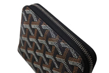 画像をギャラリービューアに読み込む, 新品未使用 GOYARD ゴヤール マティニョン 二つコインケース MATIGNMINTY01CL01P ゴヤールキャンバス レザー ブラック ブラウン 中古 4b002572