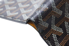 画像をギャラリービューアに読み込む, GOYARD ゴヤール ヴィクトワール ウォレット 二つ折り財布 ブラック ゴヤールディンキャンバス 美品 中古 4b002575
