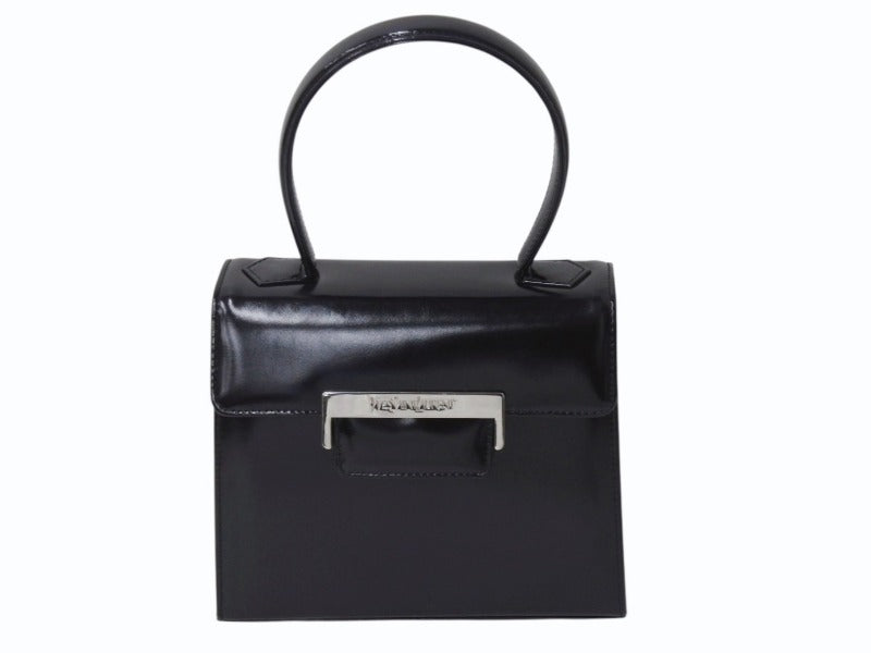 極美品 YVES SAINT LAURENT イヴサンローラン ハンドバッグ トップ