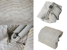 Load image into Gallery viewer, 極美品 CHANEL シャネル チェーンハンドバッグ 14番台 ココマーク ホワイト系 アンティークシルバー金具 中古 4b002586