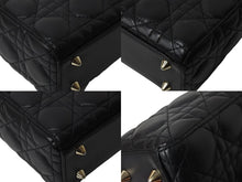 Load image into Gallery viewer, Christian Dior クリスチャンディオール Lady Dior レディディオール スモール 2WAYバッグ カナージュ 美品 中古 4b002594
