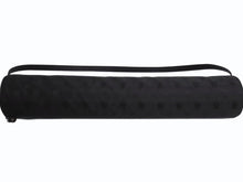 画像をギャラリービューアに読み込む, 極美品 CHROMEHEARTS クロムハーツ ヨガマット ヨガマットケース スターパッチ ダガー レザー ナイロン ブラック 中古 4b002595