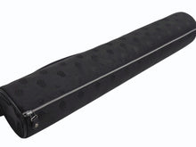 画像をギャラリービューアに読み込む, 極美品 CHROMEHEARTS クロムハーツ ヨガマット ヨガマットケース スターパッチ ダガー レザー ナイロン ブラック 中古 4b002595