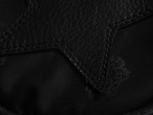 画像をギャラリービューアに読み込む, 極美品 CHROMEHEARTS クロムハーツ ヨガマット ヨガマットケース スターパッチ ダガー レザー ナイロン ブラック 中古 4b002595