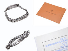 画像をギャラリービューアに読み込む, 極美品 CHROME HEARTS クロムハーツ ミニ ダガーID クラシック ブレスレット 重量約43.3g 2002 20リンク シルバ−925 中古 4b002597
