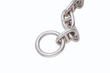 Load image into Gallery viewer, HERMES エルメス オールド シェーヌダンクルMM ブレスレット 15コマ シルバー925 フランス製 重量約57.2 美品 中古 4b002601