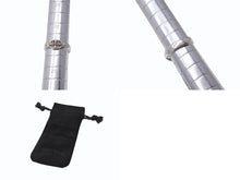 画像をギャラリービューアに読み込む, 新品同様 CHROME HEARTS クロムハーツ BELTED OVAL RING SML スモールベルト オーバルリング 重量約8.4g サイズ24号 シルバー925 中古 4b002602