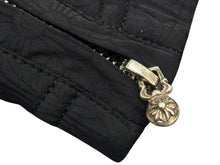 画像をギャラリービューアに読み込む, CHROME HEARTS クロムハーツ U TRASH PICK UP PLUS NYLN ナイロントラックパンツ サイズXL CHプラス シルバー925 総柄 美品 中古 4b002605