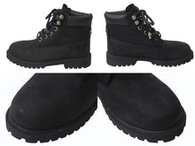画像をギャラリービューアに読み込む, 新品同様品 CHROME HEARTS x Timberland クロムハーツ ティンバーランド 6INCH ヌバックレザー ワークブーツ ブラック サイズUS6.5M 中古 4b002606