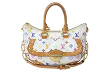 Load image into Gallery viewer, LOUIS VUITTON ルイヴィトン ハンドバッグ M40125 リタ モノグラムマルチカラー ホワイト ゴールド金具 美品 中古 4b002609