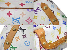 Load image into Gallery viewer, LOUIS VUITTON ルイヴィトン ハンドバッグ M40125 リタ モノグラムマルチカラー ホワイト ゴールド金具 美品 中古 4b002609