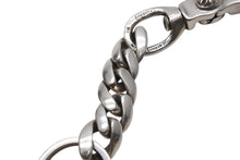 画像をギャラリービューアに読み込む, CHROME HEARTS クロムハーツ シルバーキーチェーン CLP CHN CLASSIC-L ロングクラシックリンク 5LINK コマ不足 重量約63.7g シルバー925 美品 中古 4b002612