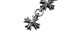 画像をギャラリービューアに読み込む, CHROME HEARTS クロムハーツ CO CH PLUS カットアウトCHプラスブレスレット 9LINK 重量約48.9g シルバー925 美品 中古 4b002613