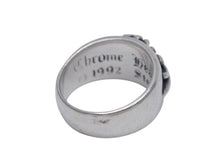 画像をギャラリービューアに読み込む, CHROME HEARTS クロムハーツ FLRL CRS フローラルクロス リング 指輪 重量約16.8g サイズ24号 1992/sterling刻印 美品 中古 4b002615