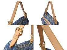 画像をギャラリービューアに読み込む, 極美品 LOUIS VUITTON ルイヴィトン モノグラムデニム バギーPM ショルダーバッグ ワンショルダー M95049 インディゴブルー 中古 4b002620