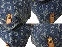 画像をギャラリービューアに読み込む, 極美品 LOUIS VUITTON ルイヴィトン モノグラムデニム バギーPM ショルダーバッグ ワンショルダー M95049 インディゴブルー 中古 4b002620