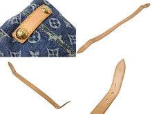 画像をギャラリービューアに読み込む, 極美品 LOUIS VUITTON ルイヴィトン モノグラムデニム バギーPM ショルダーバッグ ワンショルダー M95049 インディゴブルー 中古 4b002620