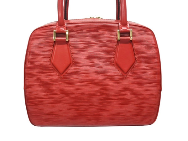 LOUIS VUITTON ルイヴィトン ポンヌフ ハンドバッグ M52057 エピ レザー レッド ゴールド金具 美品 中古 4b002621