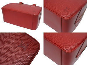LOUIS VUITTON ルイヴィトン ポンヌフ ハンドバッグ M52057 エピ レザー レッド ゴールド金具 美品 中古 4b002621