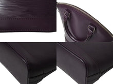 Load image into Gallery viewer, LOUIS VUITTON ルイヴィトン ロックイットPM ハンドバック M4229K エピレザー カシス 美品 中古 4b002624