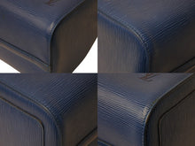 画像をギャラリービューアに読み込む, LOUIS VUITTON ルイヴィトン スピーディ30 エピ ハンドバッグ ボストンバッグ M43005 PVC レザー ブルー ゴールド金具 美品 中古 4b002625