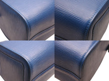 Load image into Gallery viewer, 極美品 LOUIS VUITTON ルイヴィトン スピーディ25 M5923G ハンドバッグ ブルー ゴールド金具 エピレザー 中古 4b002626