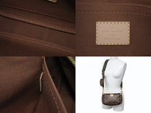 画像をギャラリービューアに読み込む, LOUIS VUITTON ルイヴィトン ミュルティポシェット アクセソワール カーキ ショルダーバッグ モノグラム M44813 美品 中古 4b002628