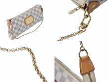 画像をギャラリービューアに読み込む, 極美品 LOUIS VUITTON ルイヴィトン ダミエ アズール エヴァ 2WAY ハンド ショルダー バッグ N55214 中古 4b002629
