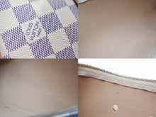 画像をギャラリービューアに読み込む, 極美品 LOUIS VUITTON ルイヴィトン ダミエ アズール エヴァ 2WAY ハンド ショルダー バッグ N55214 中古 4b002629