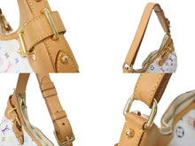 画像をギャラリービューアに読み込む, LOUIS VUITTON ルイヴィトン ショルダーバッグ グレタ M40195 モノグラム マルチカラー ホワイト 美品 中古 4b002630
