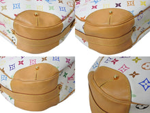 画像をギャラリービューアに読み込む, LOUIS VUITTON ルイヴィトン ショルダーバッグ グレタ M40195 モノグラム マルチカラー ホワイト 美品 中古 4b002630