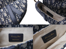 Load image into Gallery viewer, 極美品 Christian Dior クリスチャンディオール サドルバッグ ベージュ コットン ベルト付き M0456CTZQ M928 ゴールド金具 中古 4b002631