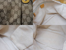 画像をギャラリービューアに読み込む, GUCCI グッチ スーキー ハンドバッグ 247902 GGキャンバス レザー ベージュ イエロー ゴールド金具 美品 中古 4b002634