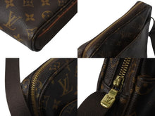 画像をギャラリービューアに読み込む, LOUIS VUITTON ルイヴィトン トロター ボブール ショルダーバッグ M97037 モノグラム ブラウン PVC レザー ゴールド金具 美品 中古 4b002638