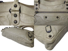 画像をギャラリービューアに読み込む, BALENCIAGA バレンシアガ ザ ファースト 2WAY ショルダーバッグ 103208・213048 アイボリー レザー ハンドバッグ 良品 中古 4b002641